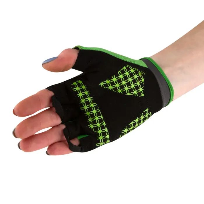 Велоперчатки PowerPlay 5284 B Зелені S (SALE_5284B_S_Green) изображение 6
