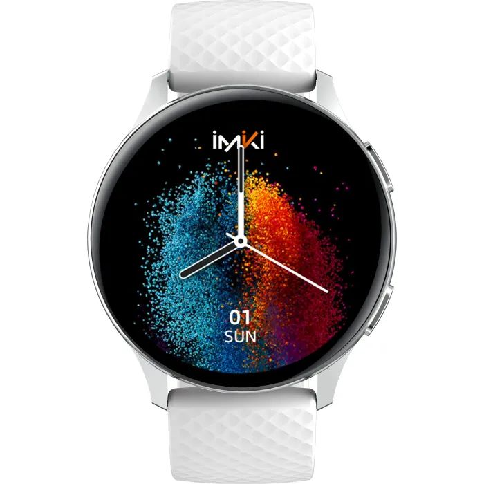 Смарт-часы iMiki KW66pro Silver Silicone Strap изображение 2