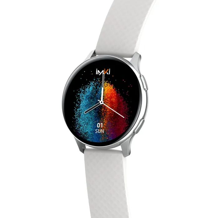 Смарт-часы iMiki KW66pro Silver Silicone Strap изображение 7