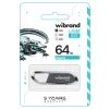 USB флеш накопитель Wibrand 64GB Aligator Grey USB 2.0 (WI2.0/AL64U7G) изображение 2