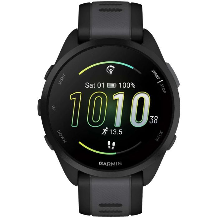 Смарт-годинник Garmin Forerunner 165 Music, Black/Slate Grey, GPS (010-02863-30) зображення 10