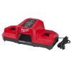 Зарядное устройство для аккумуляторов инструмента Milwaukee M18 DBSC Dual SUPER CHARGER (4932492531) изображение 2