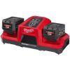 Зарядное устройство для аккумуляторов инструмента Milwaukee M18 DBSC Dual SUPER CHARGER (4932492531) изображение 5