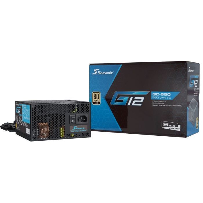 Блок живлення Seasonic 550W G12 GC-550 GOLD (A551GCAFH) зображення 6