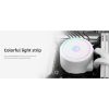 Система рідинного охолодження ID-Cooling FX240 ARGB WHITE зображення 10