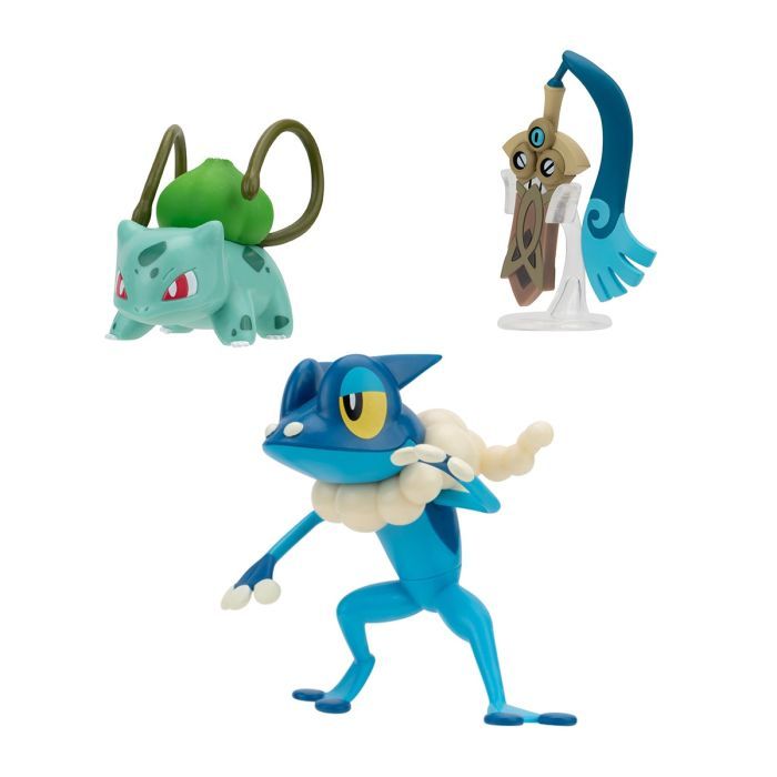 Фігурка Pokemon W19 - Хонедж, Бульбазавр, Фрогадир (PKW3599) зображення 3