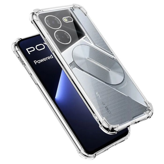 Чехол для мобильного телефона BeCover Anti-Shock Tecno POVA 5 Pro 5G (LH8n) Clear (711780) изображение 4