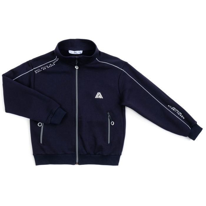 Спортивный костюм детский A-Yugi на молнии (7052-146B-blue) изображение 2