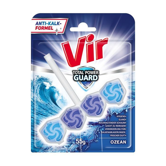 Туалетный блок Vir Total Power Guard Океан 55 г (3801003002193)