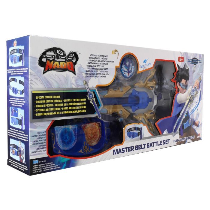Волчок Infinity Nado Набор VI Master Belt Battle Set Февраль Дракон (Fury Wave Dragon) (EU654162) изображение 2