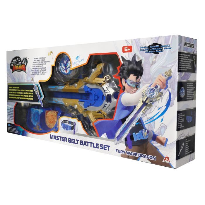 Волчок Infinity Nado Набор VI Master Belt Battle Set Февраль Дракон (Fury Wave Dragon) (EU654162) изображение 3