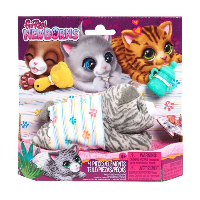 Интерактивная игрушка Furreal серии Newborns - Котенок (28073) изображение 10