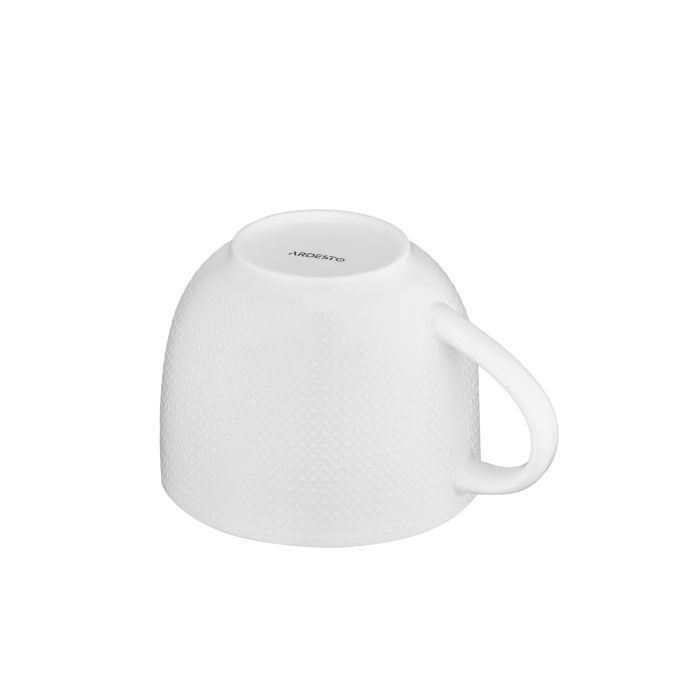 Чашка Ardesto Fresh, 550мл, порцеляна, сірий світлий (AR3044LGY) изображение 5