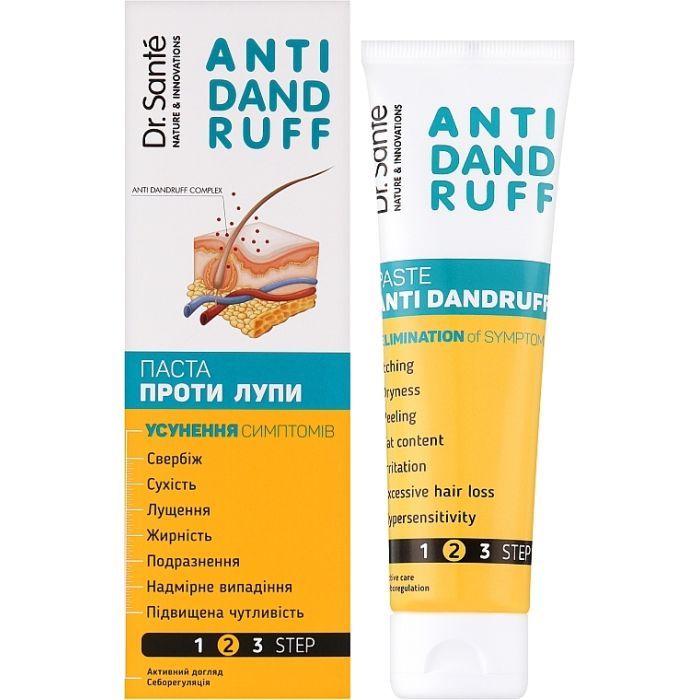 Паста для ухода за волосами Dr. Sante Anti Dandruff Против перхоти 100 мл (4823015945045)