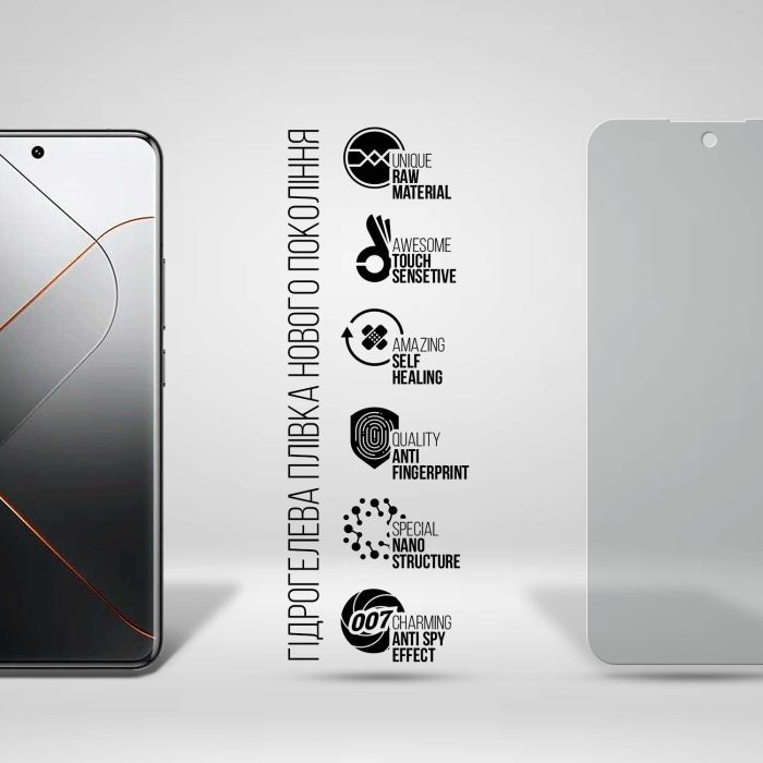 Пленка защитная Armorstandart Anti-spy Xiaomi 14 Pro (ARM72895) изображение 2
