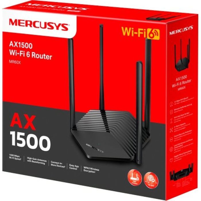 Маршрутизатор Mercusys MR60X изображение 4