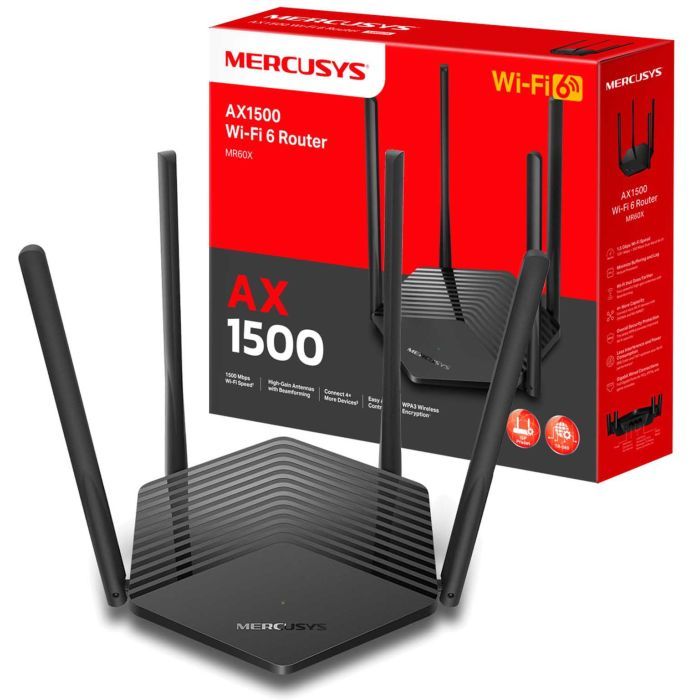 Маршрутизатор Mercusys MR60X изображение 5