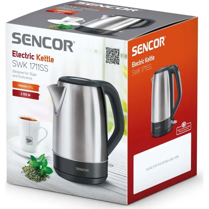 Электрочайник Sencor SWK 1711SS (SWK1711SS) изображение 7