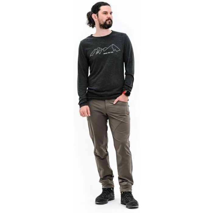 Лонгслив Turbat Cozy Logo 2 LS Mns caviar - XL - чорний (012.004.4339) изображение 2