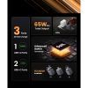 Зарядное устройство Ugreen 3xUSB 65W (2хUSB-C+USB-A) Gan Nexode Pro X755 (25871) изображение 6
