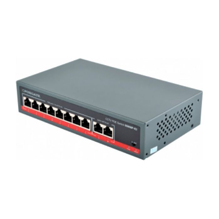 Коммутатор сетевой FoxGate S5809P-E2 (96W)