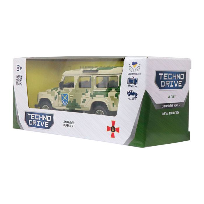 Машина TechnoDrive серии Шевроны Героев - Land Rover Defender - ОК Восток (250396UM) изображение 12