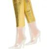 Лялька Barbie Модниця в золотистому комбінезоні (HRH19) зображення 4