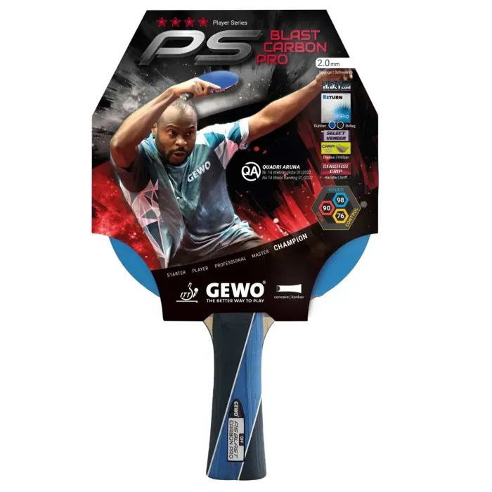 Ракетка для настольного тенниса Gewo PS Blast Carbon Pro FL (1073900001) (931012)