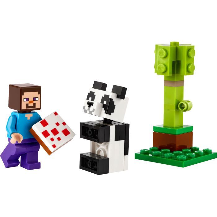 Конструктор LEGO Minecraft Стив и малыш-панда (30672) изображение 2