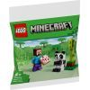Конструктор LEGO Minecraft Стив и малыш-панда (30672)