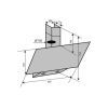 Витяжка кухонна Ventolux MIRROR 60 BG (1000) TC MS зображення 7
