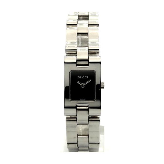 Наручний годинник Gucci 2305L 22335 BLK/STEEL BRACELET