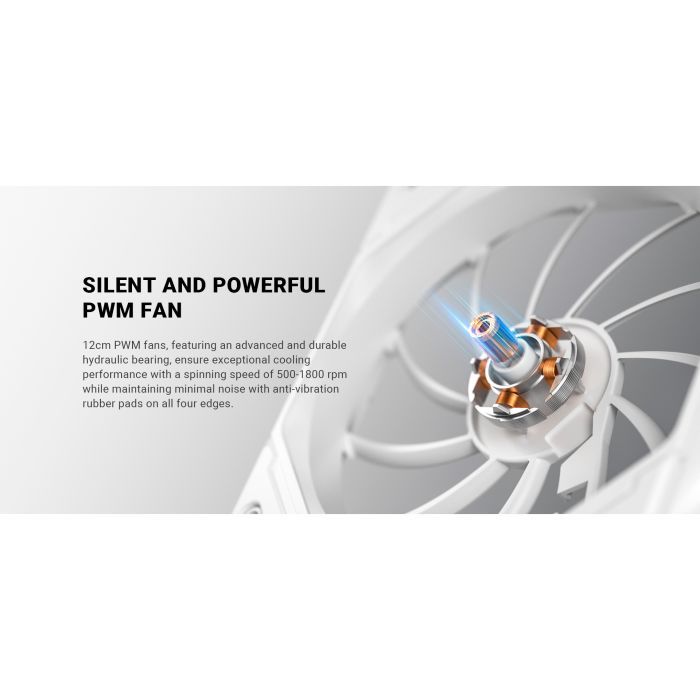 Система жидкостного охлаждения ID-Cooling FX240 Pro White изображение 11