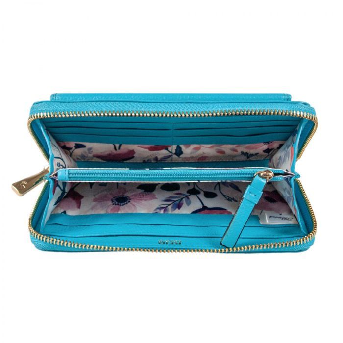 Кошелек Ashwood J54 Blue Atoll изображение 5