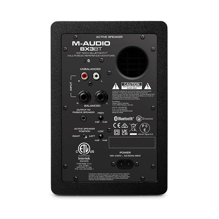 Студійний монітор M-Audio BX3 BT Bluetooth Monitors (BX3PAIRBT) зображення 3