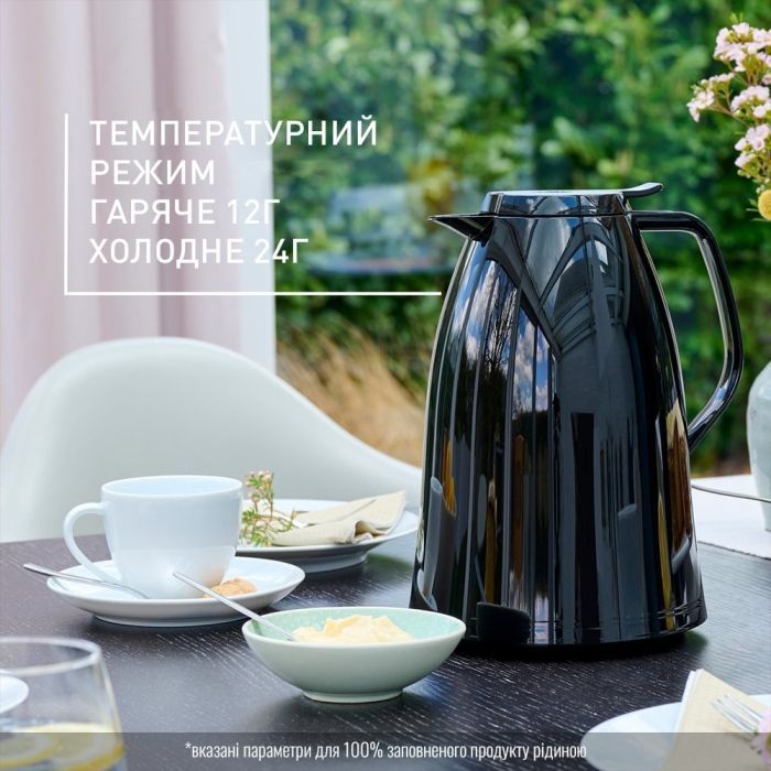 Термос Tefal Mambo, 1.5л, пластик, чорний (K3037212) изображение 9