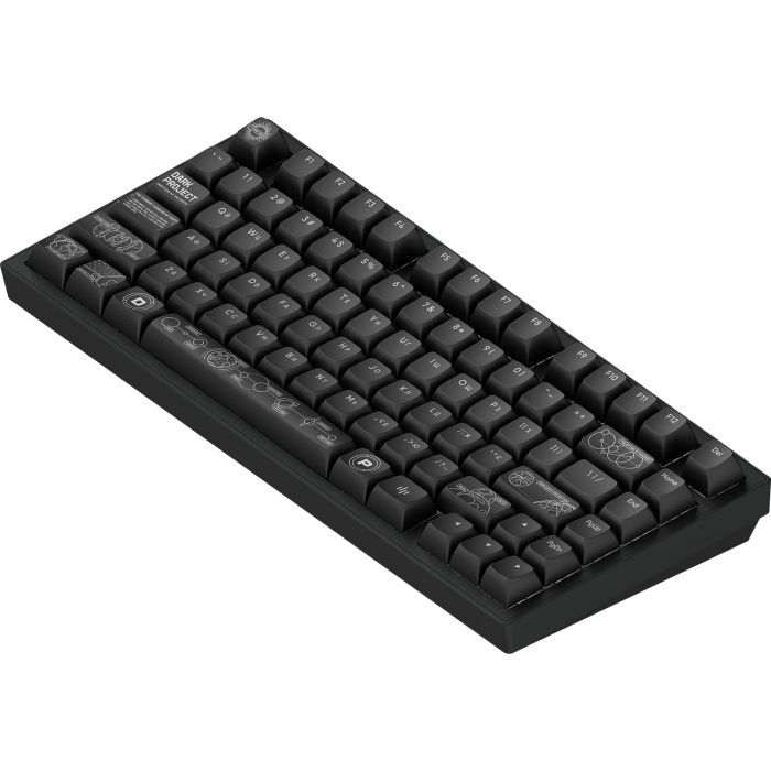 Клавиатура Dark Project ALU81 Terra Nova PBT RGB Mech G3MS Moonstone Black (DPKB_NOVA_81_ANSI_BLACK_UA) изображение 2