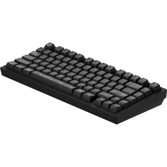 Клавиатура Dark Project ALU81 Terra Nova PBT RGB Mech G3MS Moonstone Black (DPKB_NOVA_81_ANSI_BLACK_UA) изображение 5