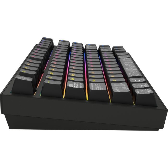 Клавиатура Dark Project ALU81 Terra Nova PBT RGB Mech G3MS Moonstone Black (DPKB_NOVA_81_ANSI_BLACK_UA) изображение 9