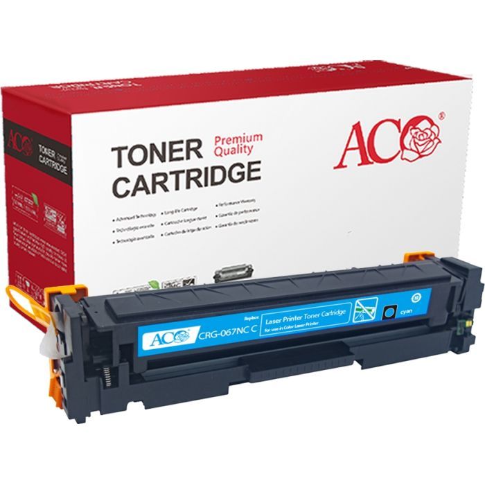Картридж ACO Canon 067 Black 1350ст без чипа (ACO-CRG-067NC K) зображення 2