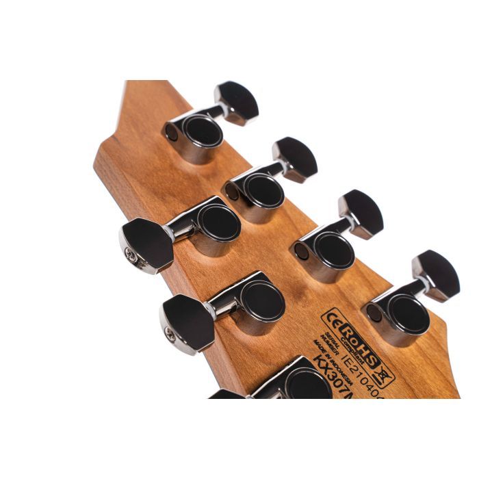 Электрогитара Cort KX307 Multi Scale Open Pore Black изображение 8