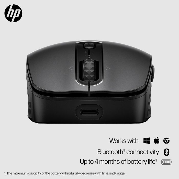 Мышка HP 690 Rechargeable Bluetooth Black (7M1D4AA) изображение 2