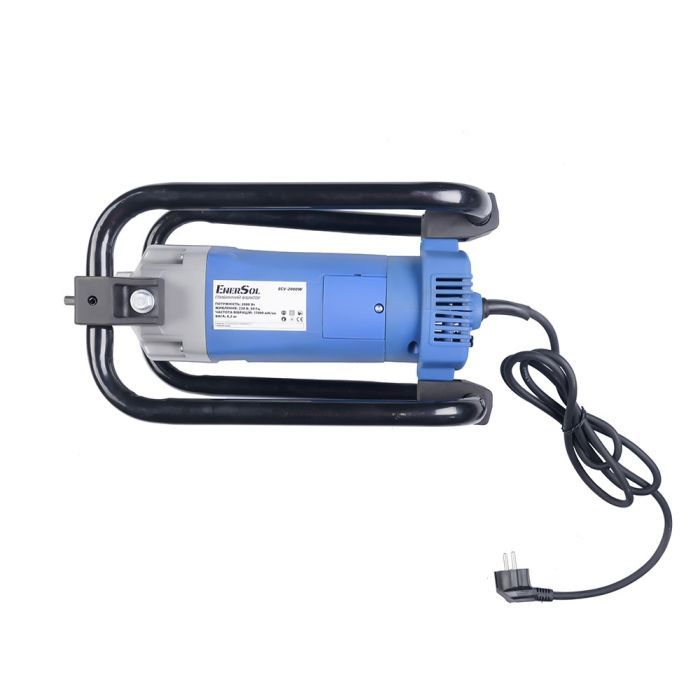 Вибратор глубинный Enersol 2.0 кВт, 17000 виб/мин, вес 6.2 кг (ECV-2000W) изображение 2
