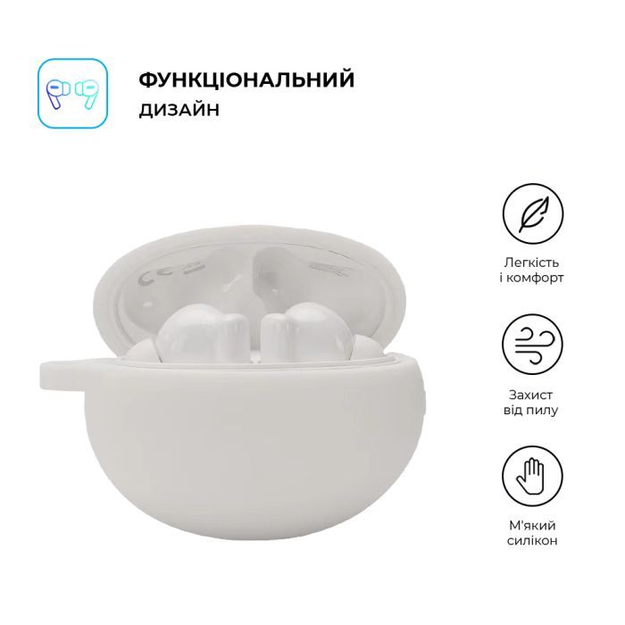 Чехол для наушников Armorstandart Hang Case для Huawei FreeBuds 5i/6i White (ARM79930) изображение 2