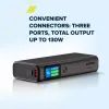 Батарея универсальная Canyon 20000mAh OnPower 230 TFT PD/130W Dark Grey (CNS-CPB230DG) изображение 7