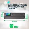 Батарея универсальная Canyon 20000mAh OnPower 230 TFT PD/130W Dark Grey (CNS-CPB230DG) изображение 8