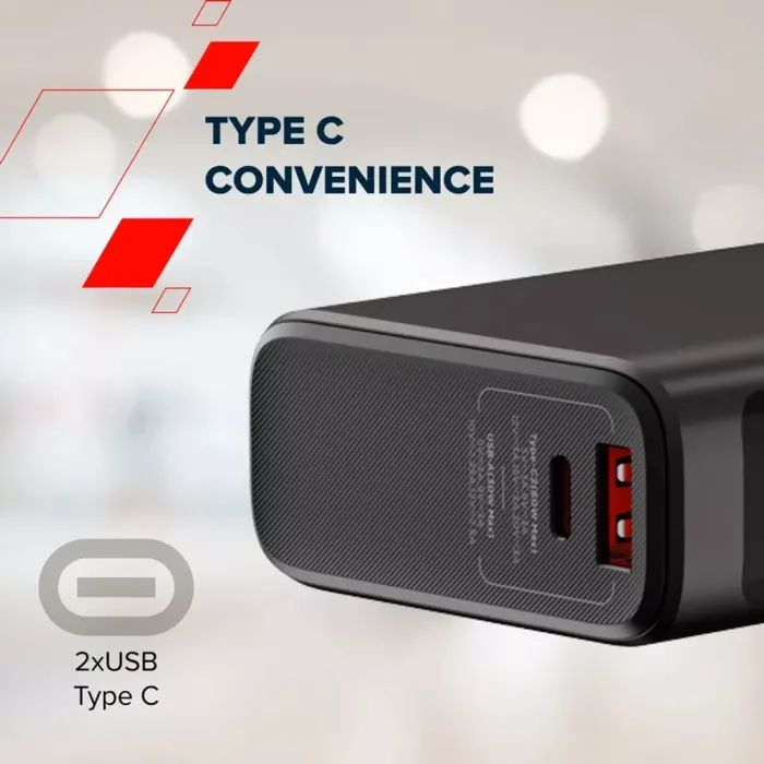 Батарея универсальная Canyon 20000mAh OnPower 230 TFT PD/130W Dark Grey (CNS-CPB230DG) изображение 9