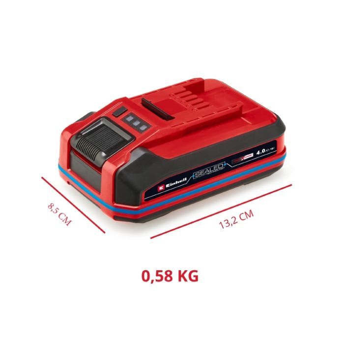 Акумулятор до електроінструменту Einhell герметичний SEALED PXC Plus, 18В, 4Ah, 0.59кг (4511627) зображення 4