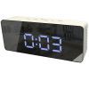 Настільний годинник Technoline WT475 White/Black Mirror (DAS302983)