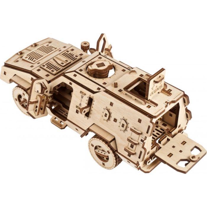 Конструктор Ugears механический 3D Боевая машина Дозор-Б (70190) изображение 7